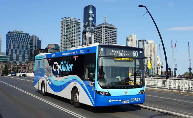 Brisbane Transport Volvo B8RLE Volgren Optimus E2827 City Glider